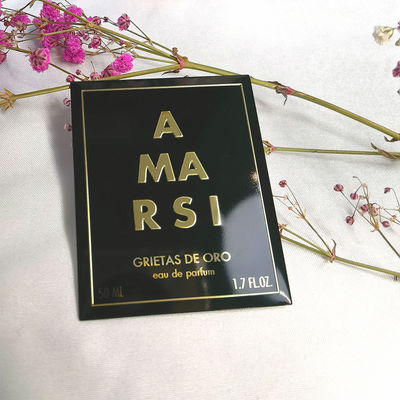 بطری عطر سفارشی با لوگو جعبه برچسب فلزی با پشتیبان چسب برای بسته بندی آرایشی لوگو فلزی