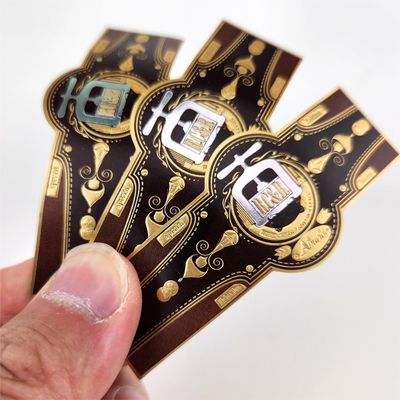 قیمت خوب High Quality Cigar Label Sticker Product with Your Own Design آنلاین