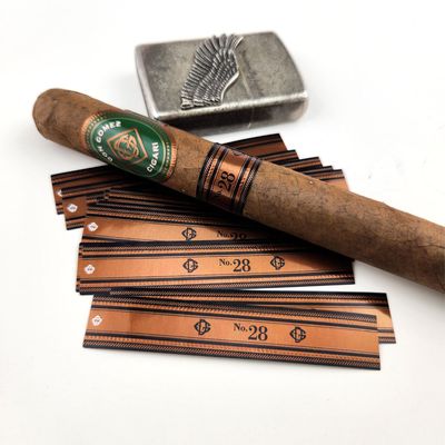 قیمت خوب Cigar Ring Label Foil Cigar Band Label Printing آنلاین