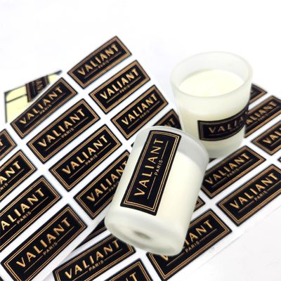 قیمت خوب برچسب بطری عطر شفاف بطری عطر برچسب شمع شخصی سازی شده سازگار با محیط زیست ضد آب آنلاین