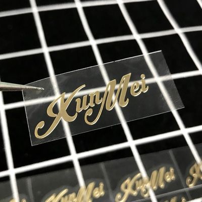 قیمت خوب برچسب بطری عطر طلا نیکل شمع های برجسته برچسب های هشدار دهنده آنلاین