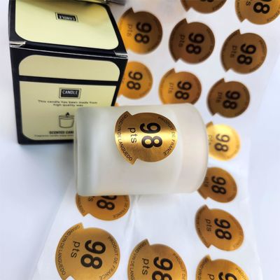 قیمت خوب برچسب بطری عطر خود چسبنده سفارشی آبپاش شمع برچسب برچسب برچسب آرکوتراپی آنلاین