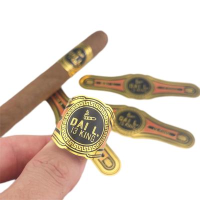 قیمت خوب Custom Eco-friendly Cigar Label with Full-automatic Production and ISO9001 Certified for Private Branding آنلاین